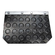 CHLAPAK GUMOWY PRZEDNI Z OKUCIEM PL