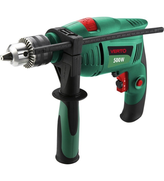 WIERTARKA UDAROWA VERTO 500W UCHWYT KLUCZYKOWY 13 mm