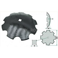 TALERZ BRONY Z6 FI-460 UZĘBIONY WARYŃSKI