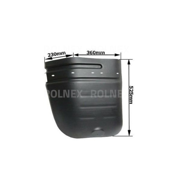 BŁOTNIK PRAWY KOŃCÓWKA BŁOTNIKA PLASTIKOWA ZETOR PROXIMA 410063