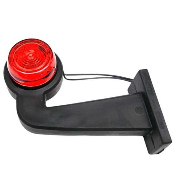 LAMPA OBRYSOWA WYGIĘTA LEWA WAŚ LED W74.1