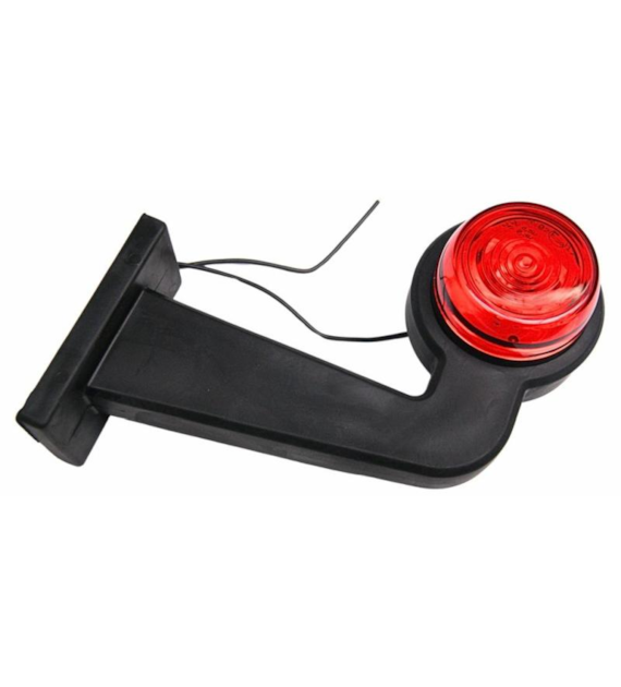 LAMPA OBRYSOWA WYGIĘTA PRAWA WAŚ LED W74.1