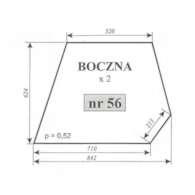 SZYBA 56 BOK C360 KAB. CZESKA