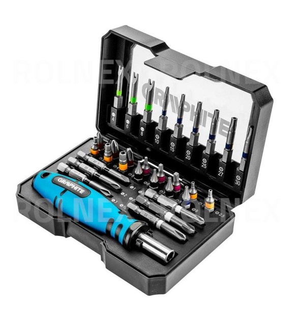 ZESTAW BITÓW TOPEX 31szt.