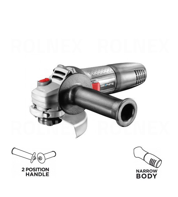 SZLIFIERKA KĄTOWA 720W GRAPHITE TARCZA 125x22,2 mm