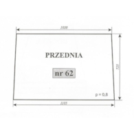 SZYBA 62 PRZÓD C360 KAB. CZESKA