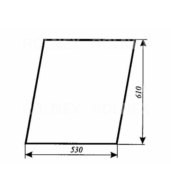 SZYBA 660 DRZWI GÓRNA C360 SZCZYTNO