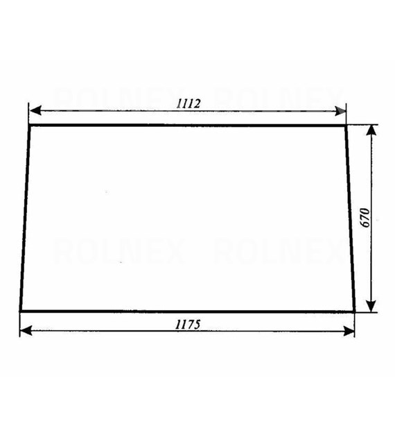 SZYBA 662 PRZEDNIA C360 SZCZYTNO