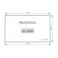 SZYBA 668 PRZÓD C330/360 SZYSZKA NAGLAK