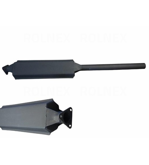 TŁUMNIK ZETOR PROSTOKĄTNY MALOWANY ZPM PL