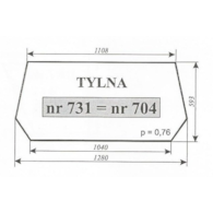 SZYBA 704=731 TYŁ URSUS 3512 3414 KOJA