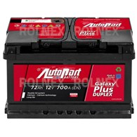 AKUMULATOR 72 AH AUTOPART P+ GALAXY PLUS