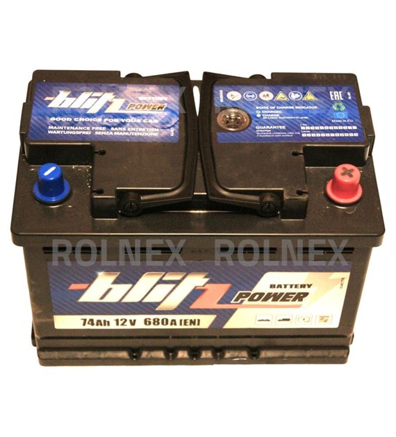 AKUMULATOR 74 AH BLITZ POWER P+