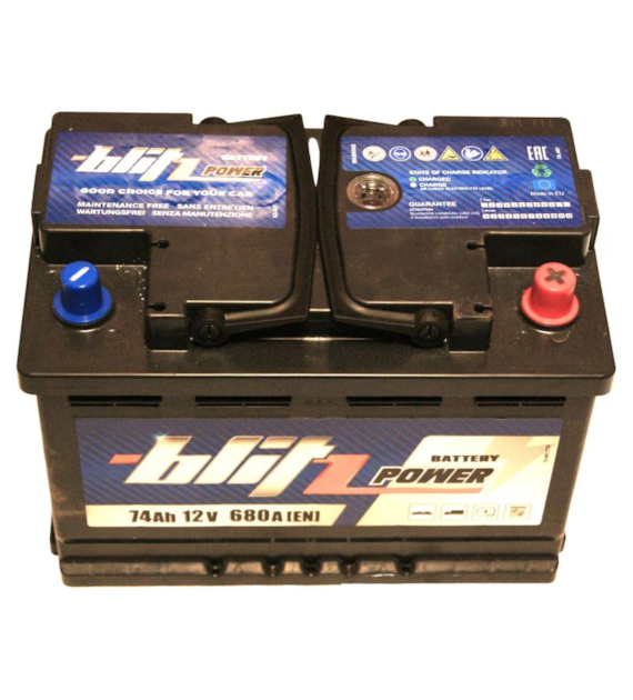 AKUMULATOR 74 AH BLITZ POWER P+