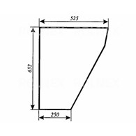SZYBA 781 DRZWI DÓŁ STARY TYP