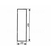 SZYBA 783 PRZEDNIA DOLNA C330/360 NAGLAK KOŹMIN