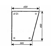 SZYBA 79 MF 255  4512 DRZWI DÓŁ
