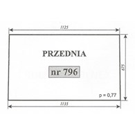 SZYBA 796 PRZEDNIA C360 SZYSZKA