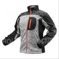 BLUZA DZIANA Z TKANINĄ SOFTSHELL ROZM. M