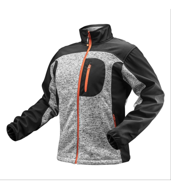 BLUZA DZIANA Z TKANINĄ SOFTSHELL ROZM. M