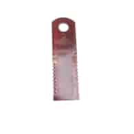 NÓŻ SIECZKARNI RUCHOMY ZĘBATY JOHN DEERE 175*50*5 mm FI 20,5 mm