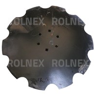 TALERZ AGREGATU 560mm 6 otworów 4mm grubości