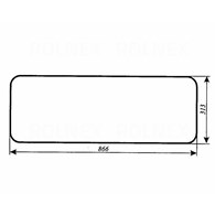SZYBA 98 TYLNA W PLANDECE C330 CIECHANÓW