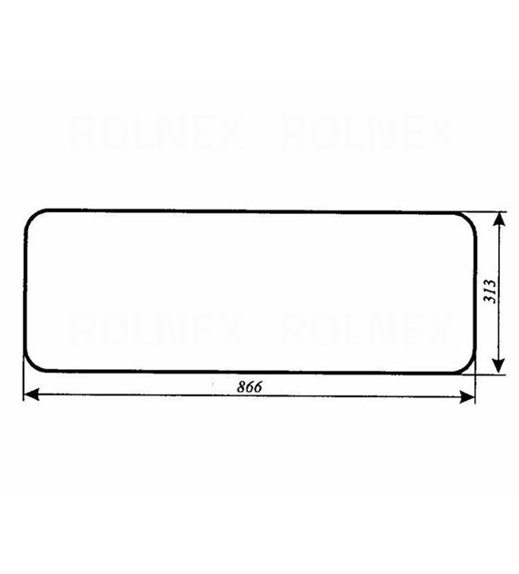 SZYBA 98 TYLNA W PLANDECE C330 CIECHANÓW