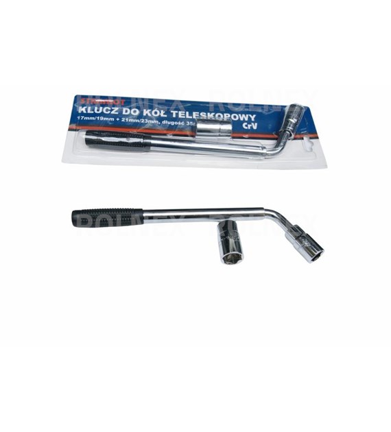 KLUCZ DO KÓŁ TELESKOPOWY 17/19mm + 21/23