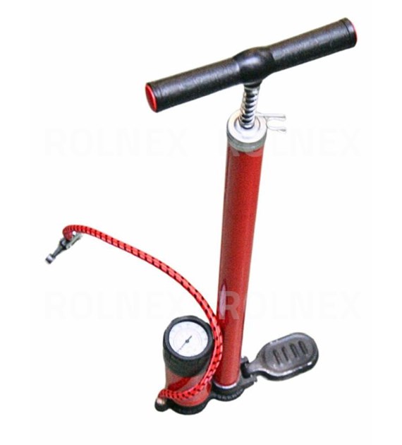 POMPKA SŁUPKOWA ALUM Z MANOMETREM 32mmX50cm