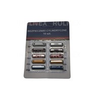 KOMPLET BEZPIECZNIKÓW CYLINDRYCZNYCH