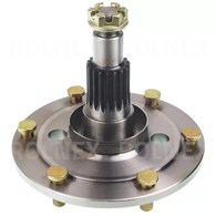 WAŁ KOŁA T25 KUTY ZE ŚRUBAMI I NAKRĘTKĄ