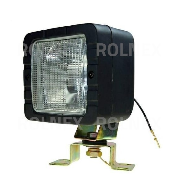 LAMPA ROBOCZA KWADRATOWA 12V H3 z żarówką