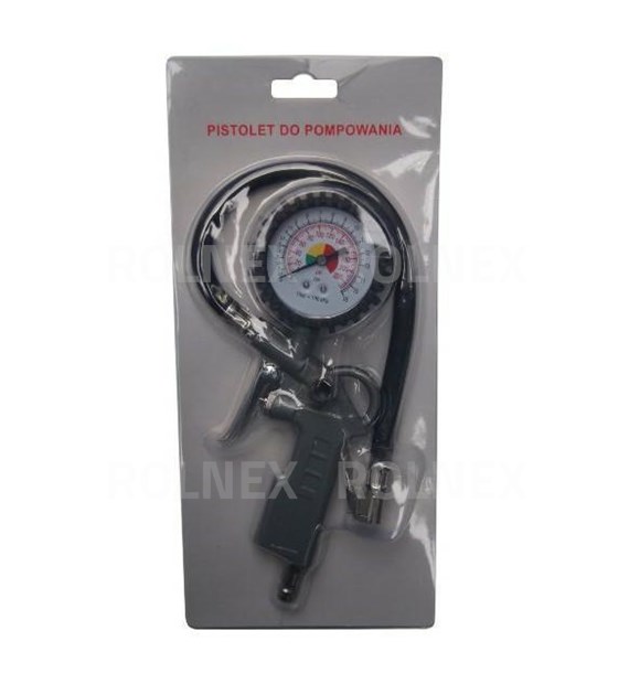 PISTOLET DO POMPOWANIA Z MANOMETREM