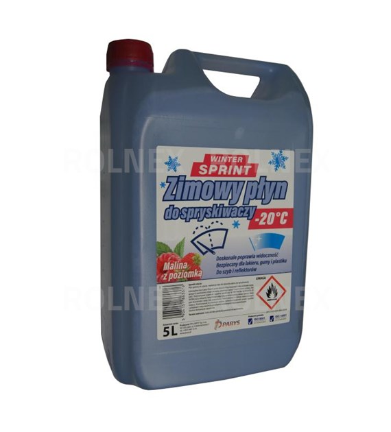 PŁYN DO SPRYSKIWACZY 5L ZIMOWY PARYS ETANOL -20 WINTERSPRINT