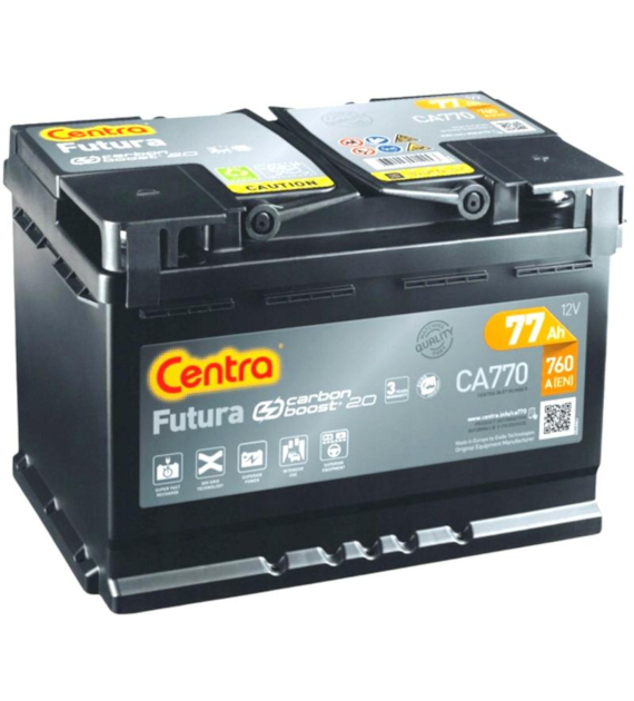 AKUMULATOR 77 AH CENTRA FUTURA P+