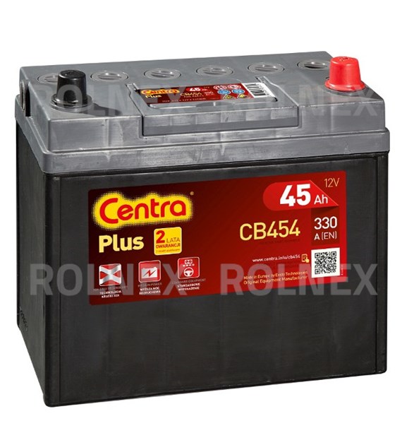 AKUMULATOR 45 AH CENTRA PLUS P+ HONDA