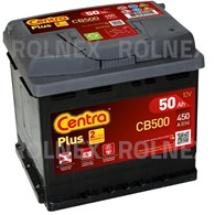 AKUMULATOR 50 AH CENTRA PLUS P+