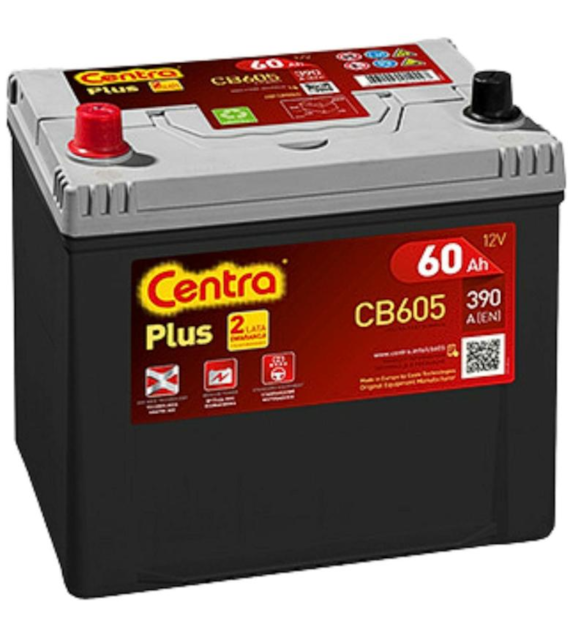AKUMULATOR 60 AH CENTRA PLUS L+ JAPAN