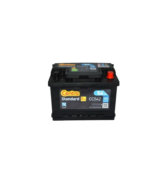 AKUMULATOR 54 AH CENTRA STANDARD P+