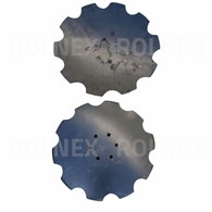 TALERZ BRONY 510*3,5 10 ZĘBÓW 6 OTWOROWA