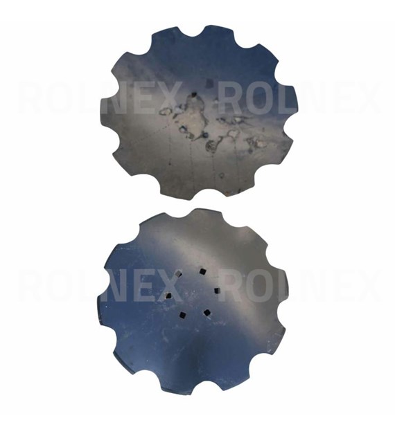 TALERZ BRONY 510*3,5 10 ZĘBÓW 6 OTWOROWA