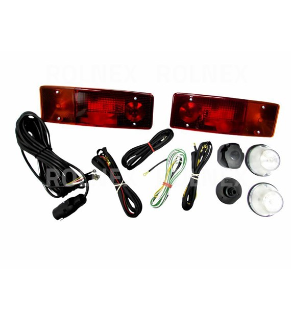 INSTALACJA PRZYCZEPY D-47/D-50 KPL+LAMPY LSN OBRYSOWE+TYLNE+GNIAZDO ELEKTR.