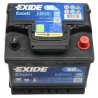 AKUMULATOR 50 AH EXIDE EXCEL P+