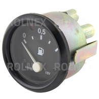 ZEGAR POZIOMU PALIWA MTZ 12V Z KONTROLKĄ REZERWY