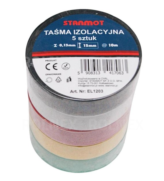 TAŚMA IZOLACYJNA 19/25 CZARNA