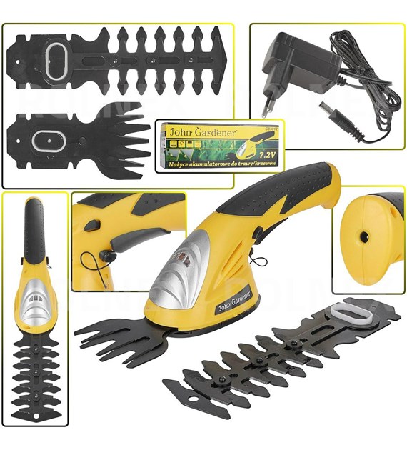 NOŻYCE AKUMULATOROWE 7,2V G83012