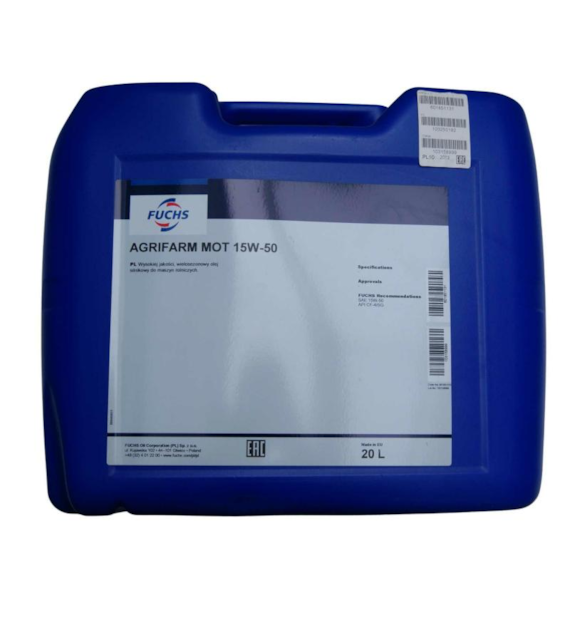FUCHS AGRIFARM MOT 15W/50 20 L