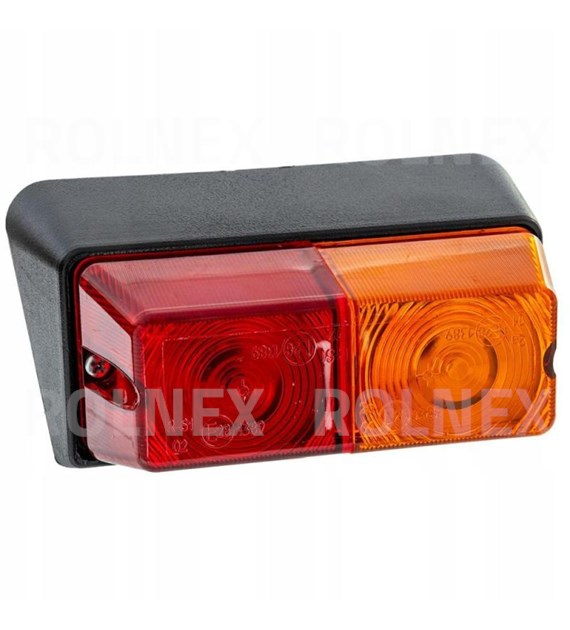 LAMPA TYLNA T25 PRAWA METAL WASSA