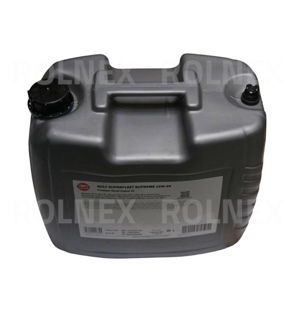 GULF SUPERFLEET SUPREME 15W40 20L SILNIKOWY